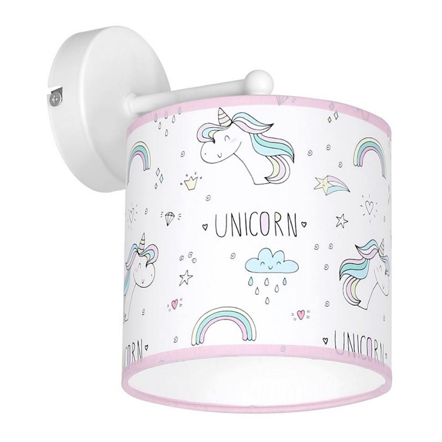 Detské nástenné svietidlo UNICORN 1xE27/60W/230V