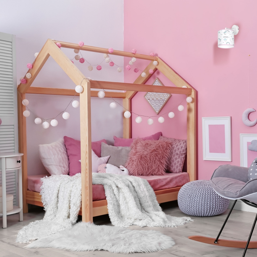Detské nástenné svietidlo UNICORN 1xE27/60W/230V