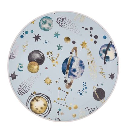 Detské stropné svietidlo KIDDY 2xE27/40W/230V biela/modrá
