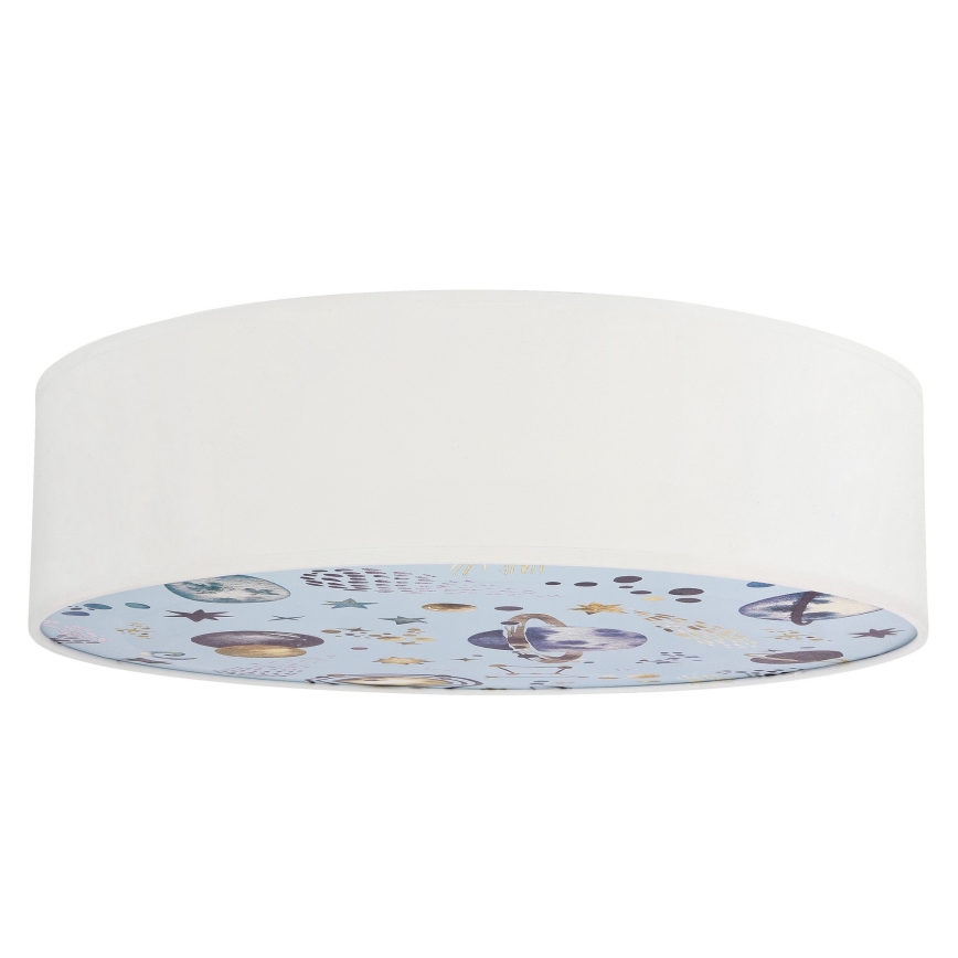 Detské stropné svietidlo KIDDY 2xE27/40W/230V biela/modrá