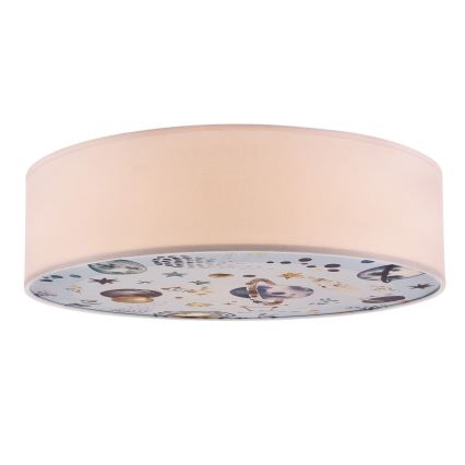 Detské stropné svietidlo KIDDY 2xE27/40W/230V biela/modrá