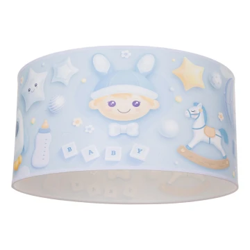 Detské stropné svietidlo KIDS ROOM 1xE27/60W/230V, priemer 40 cm, motív kozmonauta