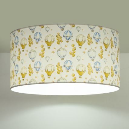 Detské stropné svietidlo KIDS ROOM 1xE27/60W/230V, priemer 40 cm, s motívom balónikov