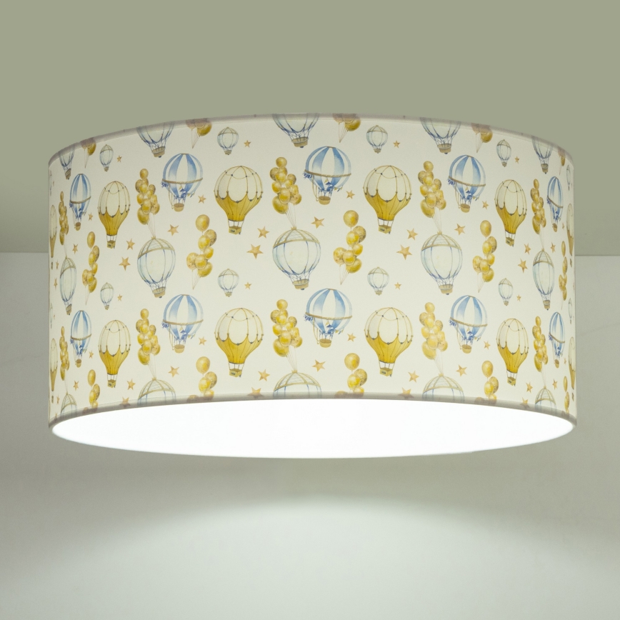 Detské stropné svietidlo KIDS ROOM 1xE27/60W/230V, priemer 40 cm, s motívom balónikov
