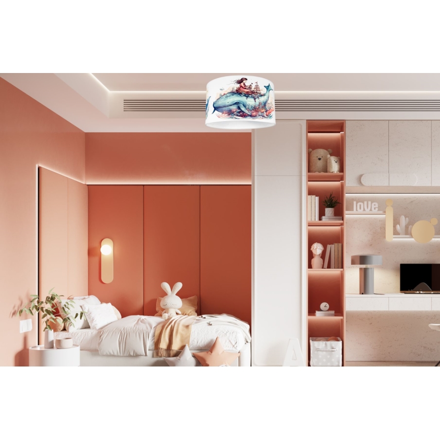 Detské stropné svietidlo OCEAN 1xE27/60W/230V