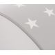 Detské stropné svietidlo STARS GREY 2xE27/60W/230V šedá