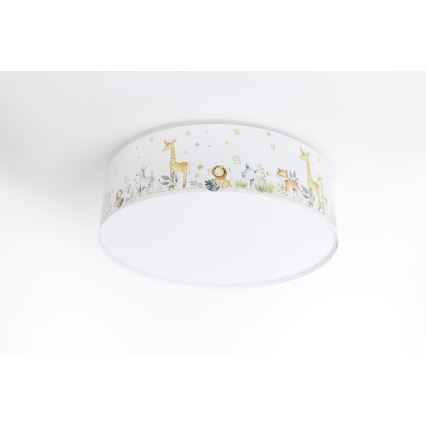 Detské stropné svietidlo SWEET DREAMS 2xE27/60W/230V pr. 40 cm
