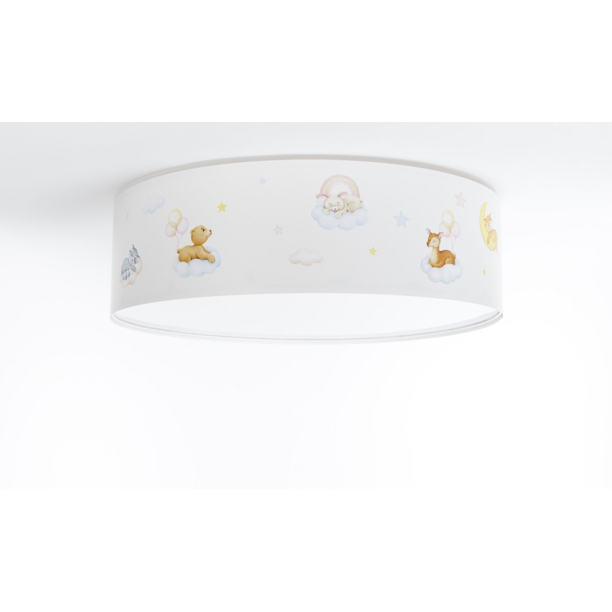 Detské stropné svietidlo SWEET DREAMS 2xE27/60W/230V pr. 40 cm