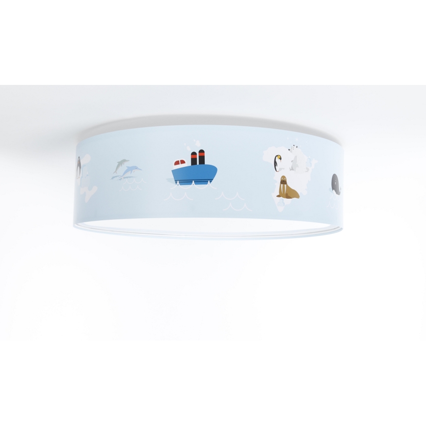 Detské stropné svietidlo SWEET DREAMS 2xE27/60W/230V pr. 40 cm