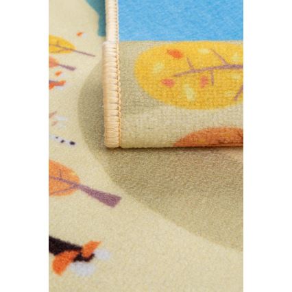 Detský koberec STELLA STREETS 100x150 cm béžový/mesto