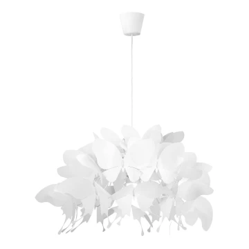 Detský luster FARFALLA 1xE27/60W/230V biela