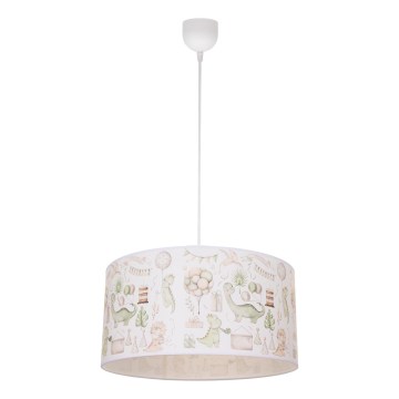 Detský luster KIDS ROOM 1xE27/60W/230V pr. 40 cm dinosaurus