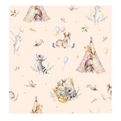 Detský luster KIDS ROOM 1xE27/60W/230V pr. 40 cm zvieratká