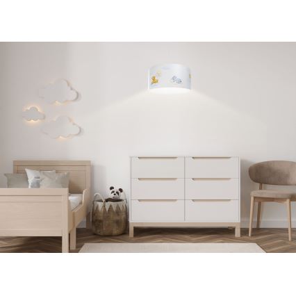 Detský luster na lanku SWEET DREAMS 1xE27/60W/230V pr. 30 cm