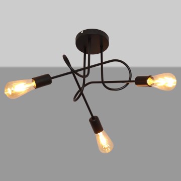 Detský prisadený luster OXFORD 3xE27/15W/230V