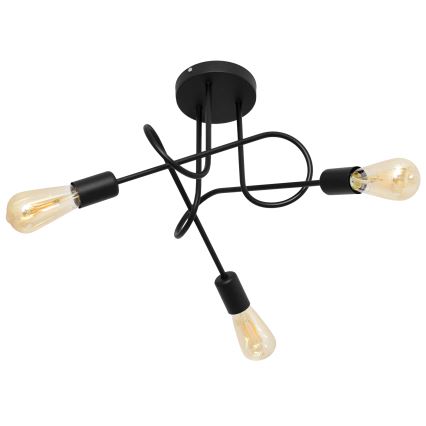 Detský prisadený luster OXFORD 3xE27/15W/230V