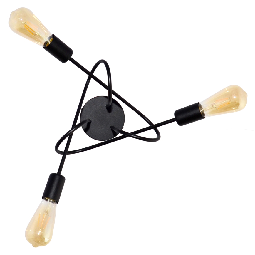 Detský prisadený luster OXFORD 3xE27/15W/230V