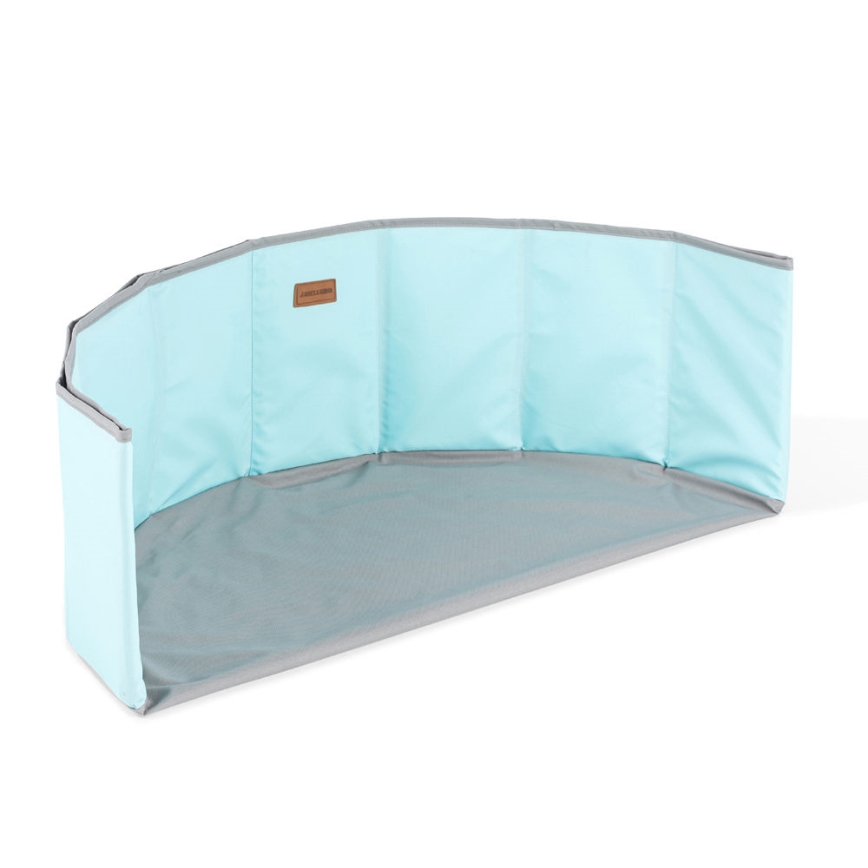 Detský suchý bazén s loptičkami pr. 80 cm modrá/šedá