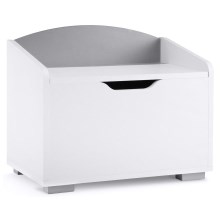 Detský úložný kontajner PABIS 50x60 cm biela/šedá
