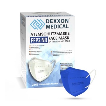 DEXXON MEDICAL Respirátor FFP2 NR Deep blue 1ks