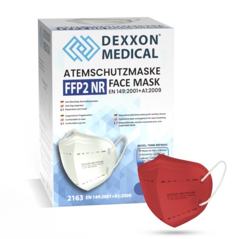 DEXXON MEDICAL Respirátor FFP2 NR Red 1ks