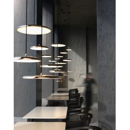 DFTP by Nordlux - LED Stmievateľný luster na lanku ARTIST LED/14W/230V pr. 25 cm medená