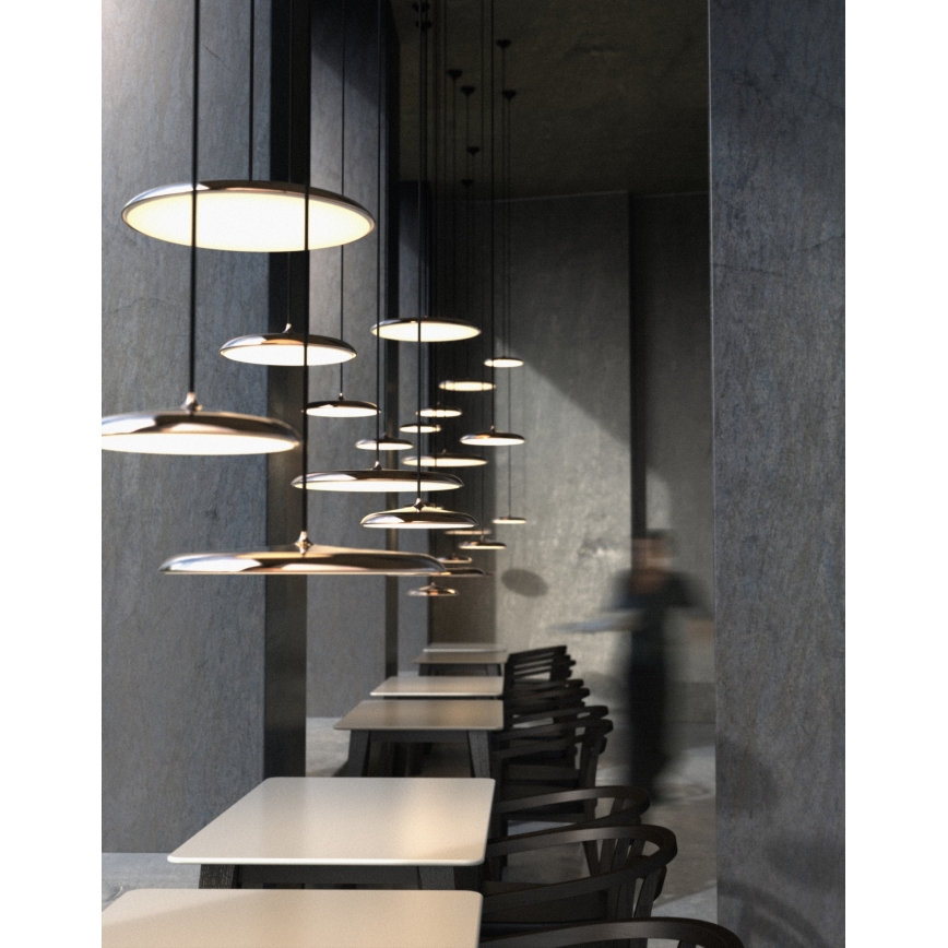 DFTP by Nordlux - LED Stmievateľný luster na lanku ARTIST LED/14W/230V pr. 25 cm medená