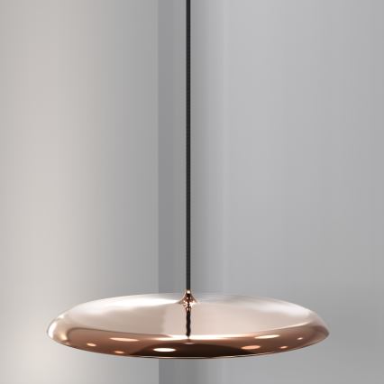 DFTP by Nordlux - LED Stmievateľný luster na lanku ARTIST LED/24W/230V pr. 40 cm medená