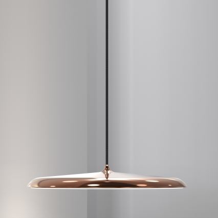 DFTP by Nordlux - LED Stmievateľný luster na lanku ARTIST LED/24W/230V pr. 40 cm medená