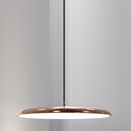 DFTP by Nordlux - LED Stmievateľný luster na lanku ARTIST LED/24W/230V pr. 40 cm medená