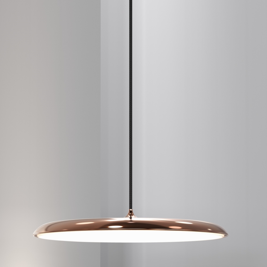 DFTP by Nordlux - LED Stmievateľný luster na lanku ARTIST LED/24W/230V pr. 40 cm medená