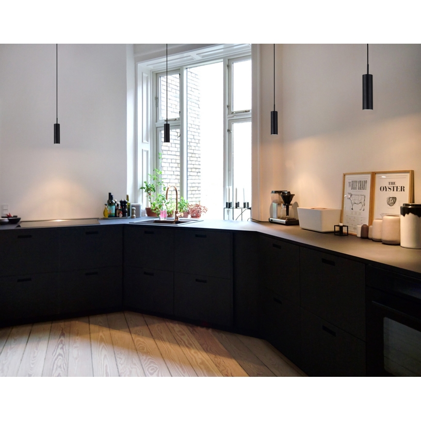 DFTP by Nordlux - Luster na lanku MIB 1xGU10/8W/230V čierna