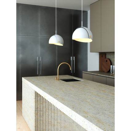 DFTP by Nordlux - Luster na lanku s nastaviteľným tienidlom ALIGN 1xE27/15W/230V biela
