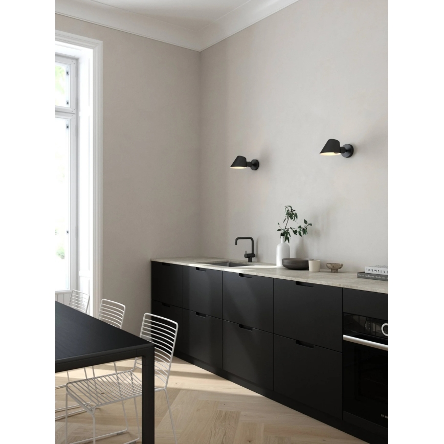 DFTP by Nordlux - Nástenné svietidlo STAY 1xE27/60W/230V čierne