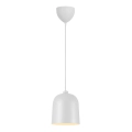 DFTP by Nordlux - Závesný luster ANGLE na lankách 1xE27/25W/230V biely