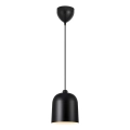 DFTP by Nordlux - Závesný luster na lanku ANGLE 1xE27/25W/230V čierna