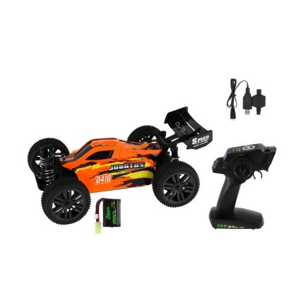 Diaľkovo ovládané RC auto Buggy Bonzai 7,4V/850 mAh, čierna/oranžová