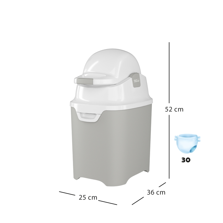 DiaperChamp - Kôš na plienky ONE ružová