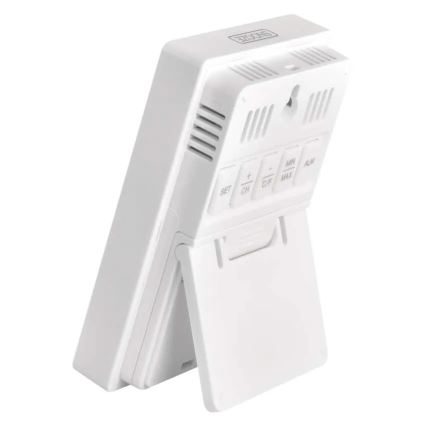 Digitálny teplomer s vlhkomerom 2xAAA biely