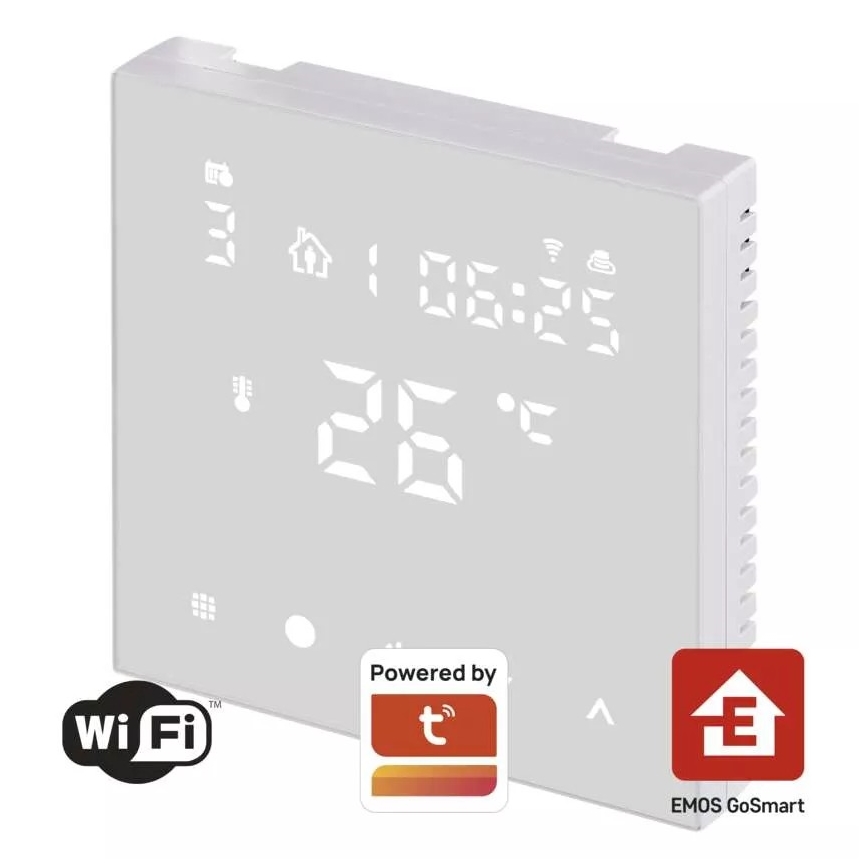 Digitálny termostat na podlahové vykurovanie GoSmart 230V/16A Wi-Fi Tuya