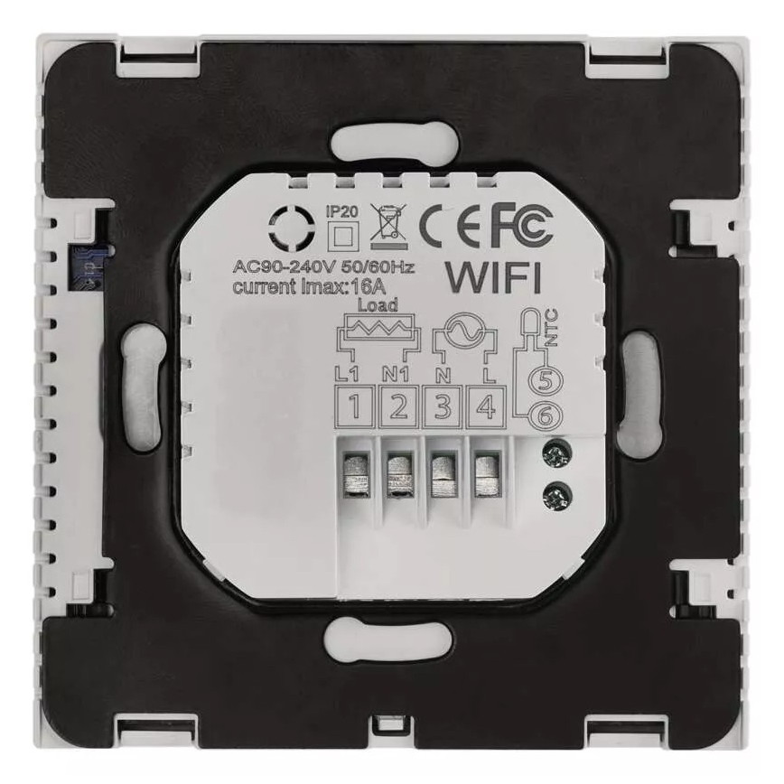 Digitálny termostat na podlahové vykurovanie GoSmart 230V/16A Wi-Fi Tuya