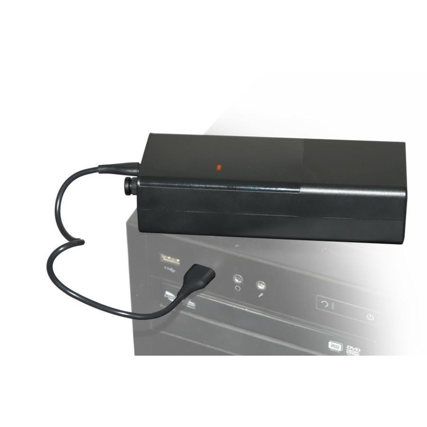 Digitálny vreckový kompresor 4000 mAh 5V čierna