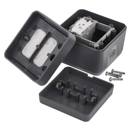 Domový striedavý spínač 250 V/10 A IP55