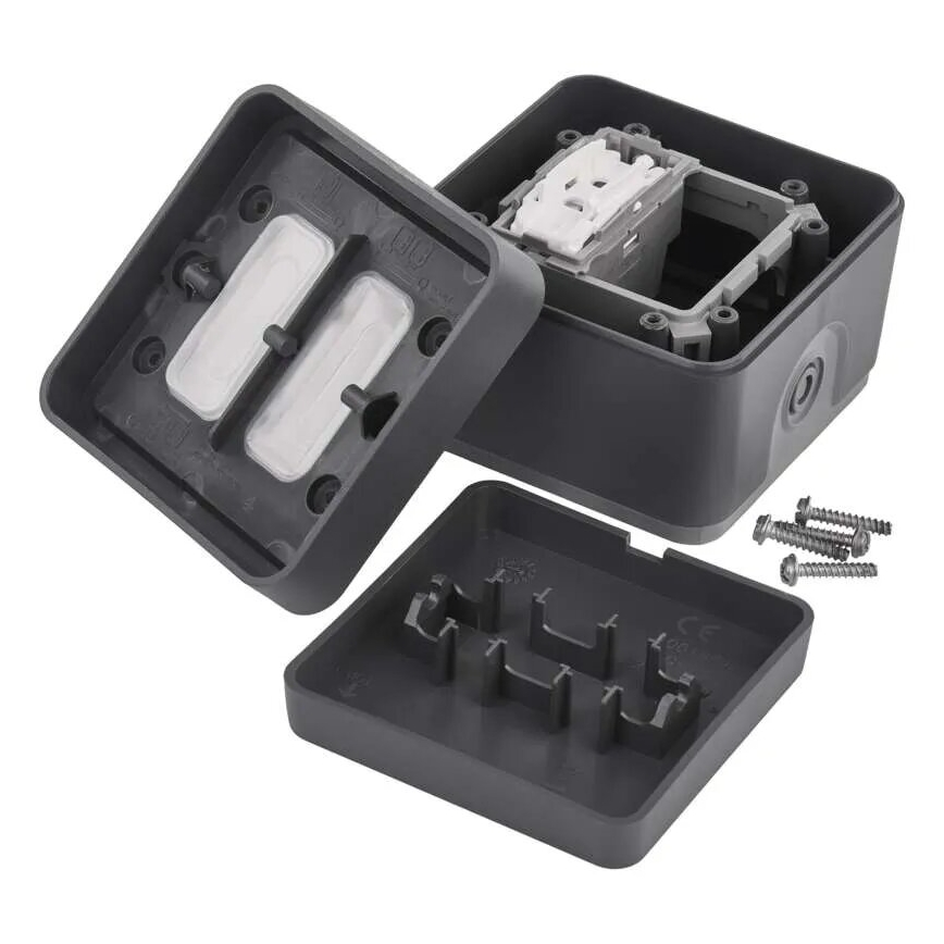 Domový striedavý spínač 250 V/10 A IP55
