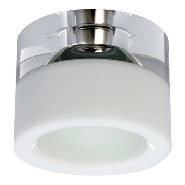 Downlight 71014 čírej/biele sklo 1xG9/40W