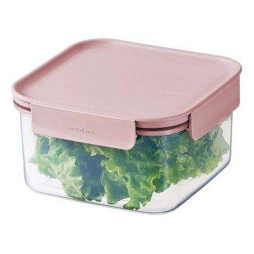 Dóza na potraviny CLASSIC PLUS 1,25 l ružová/priehľadná