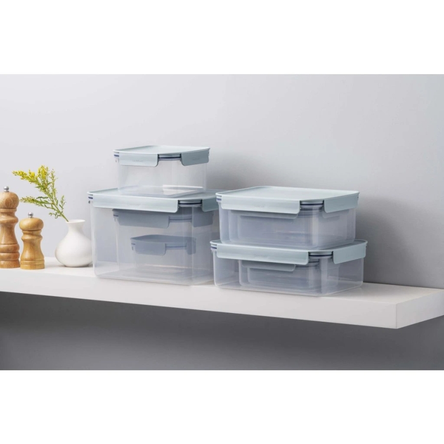 Dóza na potraviny CLASSIC PLUS 420 ml modrá/priehľadná