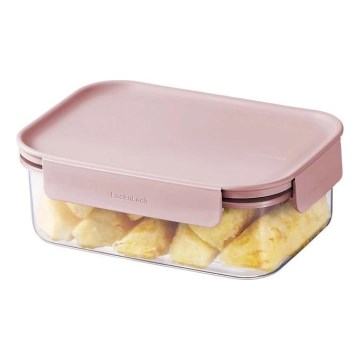 Dóza na potraviny CLASSIC PLUS 420 ml ružová/priehľadná