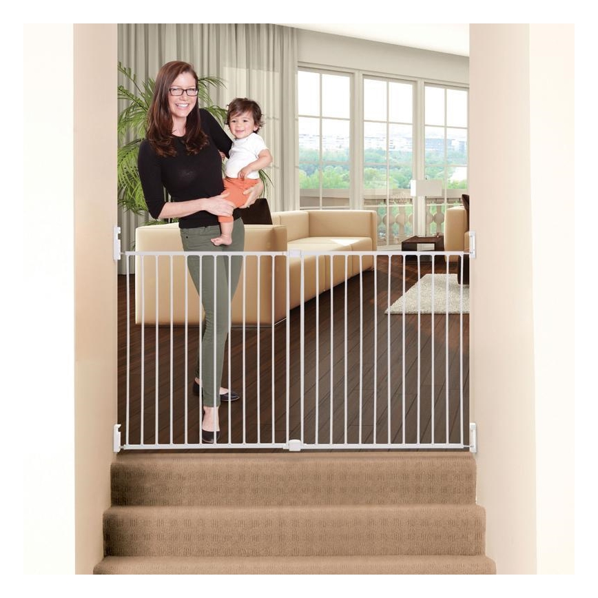 Dreambaby - Bezpečnostná zábrana BROADWAY 76-134,5 cm biela