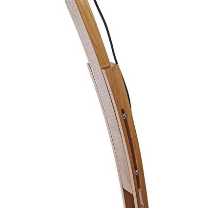 Drevená stojacia lampa 1xE27/60W/230V masív/jaseň